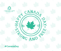 Canada Day Badge Facebook Post