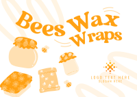 Beeswax Wraps Postcard