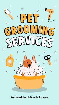 Grooming Services Facebook Story