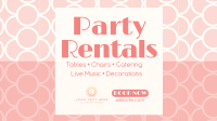 Party Tiles Abstract Facebook Event Cover