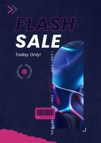 Flash Liquid Poster