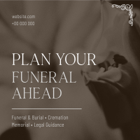 Funeral Service Instagram Post example 2