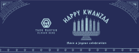 Kwanzaa Candles Facebook Cover Image Preview