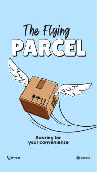 Flying Parcel Facebook Story