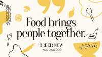 Food Quote Illustration Animation