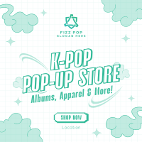 Kpop Pop-Up Store Instagram Post Image Preview