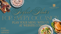 Rustic Food Catering Service Video Design