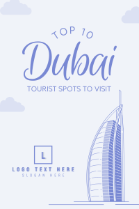 Welcome to Dubai Pinterest Pin Image Preview