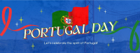 Portugal Day Greeting Facebook Cover Image Preview