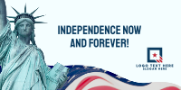 Independence Now Twitter Post