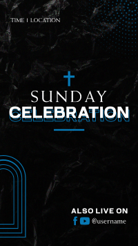 Sunday Celebration Facebook Story