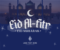 Modern Eid Al Fitr Facebook Post