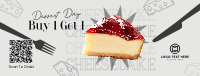 Cheesy Cheesecake Facebook Cover Image Preview