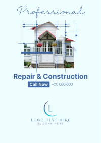 Repair and Construction Flyer