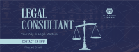 Corporate Legal Consultant Facebook Cover Image Preview