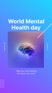 Mental Health Day Facebook Story