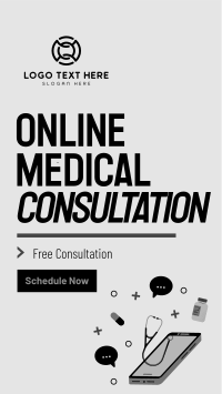 Mobile Online Consultation Facebook Story