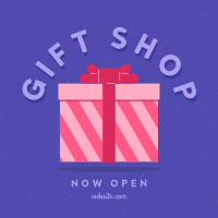 Retro Gift Shop Instagram Post Design