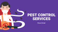 Pest Control Services Facebook Event Cover