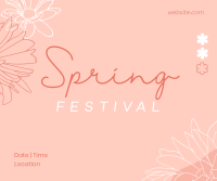 Spring Festival Facebook Post