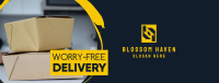 Package Delivery Facebook Cover Image Preview