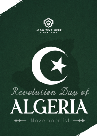 Algeria Revolution Day  Flyer Image Preview