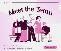 Business Team People Facebook Post Design