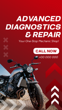 Motorcycle Advance Diagnostic and Repair Instagram Reel Image Preview