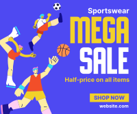 Super Sports Sale Facebook Post