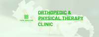 Orthopedic and Physical Therapy Clinic Facebook Cover Image Preview