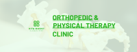 Orthopedic and Physical Therapy Clinic Facebook Cover Image Preview