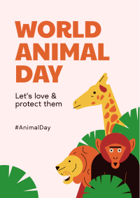 World Animal Day Flyer