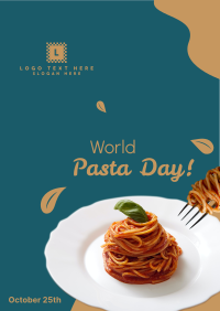 World Pasta Day Greeting Flyer