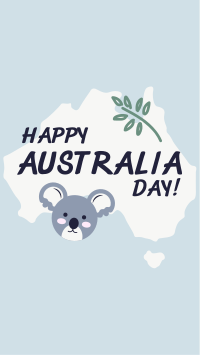 Australia Day Instagram Story example 2