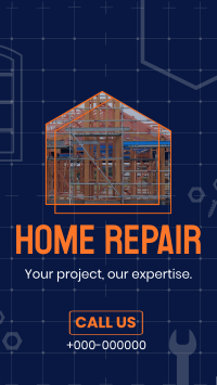 Home Repair Service Facebook Story