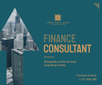 Finance Consultant Facebook Post