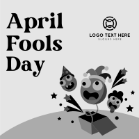 Quirky April Surprise Box Linkedin Post