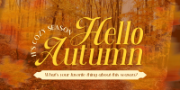 Autumn Favorite Season Twitter Post