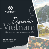 Vietnam Travel Tour Scrapbook Instagram Post Image Preview