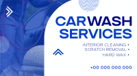 Minimal Car Wash Service Video Image Preview