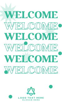 Welcome Shapes Instagram Reel Image Preview