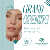 Salon Grand Opening Instagram Post