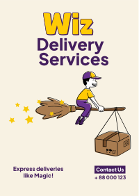 Wiz delivery services Flyer