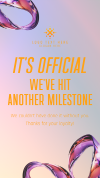 Agnostic Milestone Instagram Story