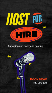 Hiring Event Host Instagram Reel Design