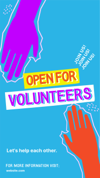 Volunteer Helping Hands Video