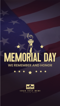 Remember and Honor Instagram Reel Image Preview