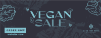 Trendy Open Vegan Restaurant Facebook Cover