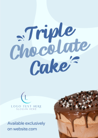 Triple Chocolate Decadence Poster