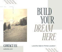 Build Dream Sale Facebook Post